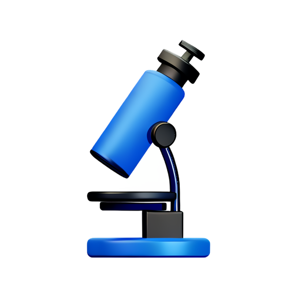microscope 3d medical and healthcare icon png