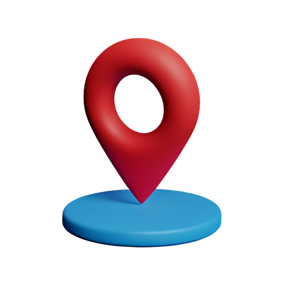 location 3d icon illustration png