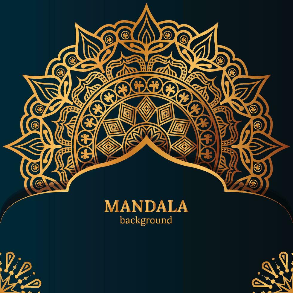 luxury mandala with abstract background. Decorative mandala design for cover, card, print, poster, banner, brochure, invitation. vector