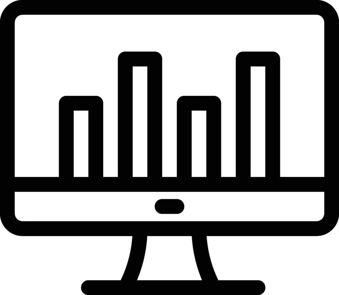 computer icon for download vector