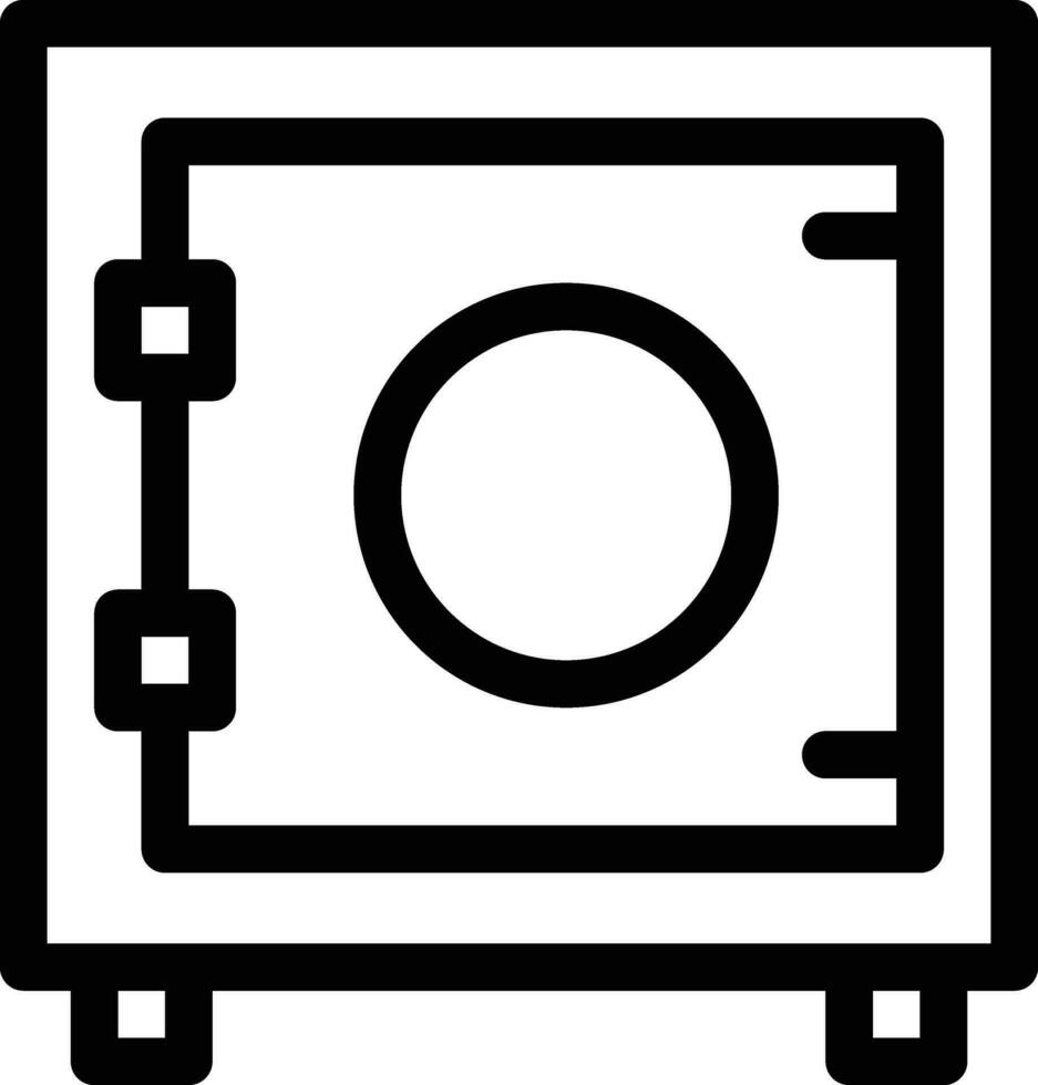 locker icon for download vector