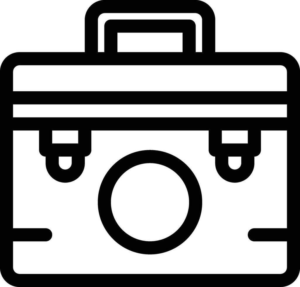 briefcase icon for download vector