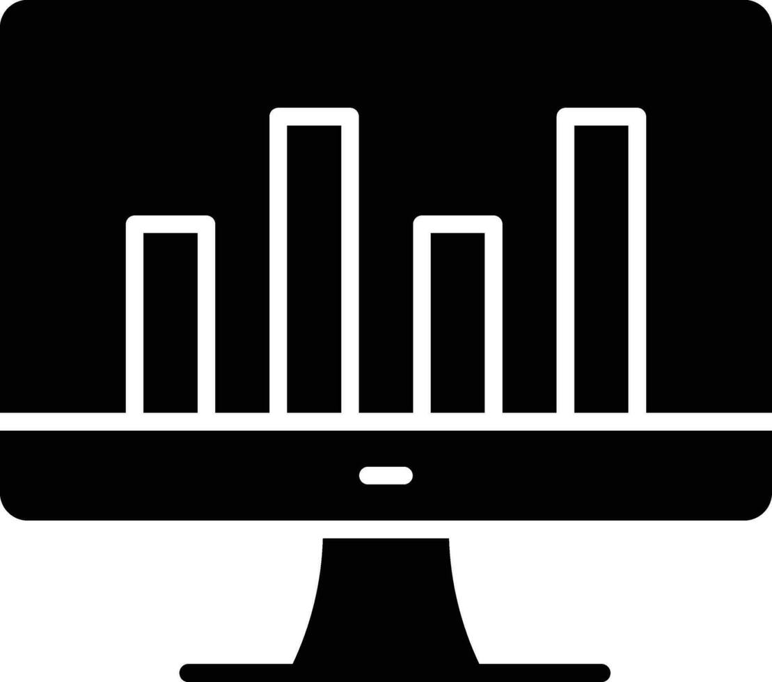 computer icon for download vector