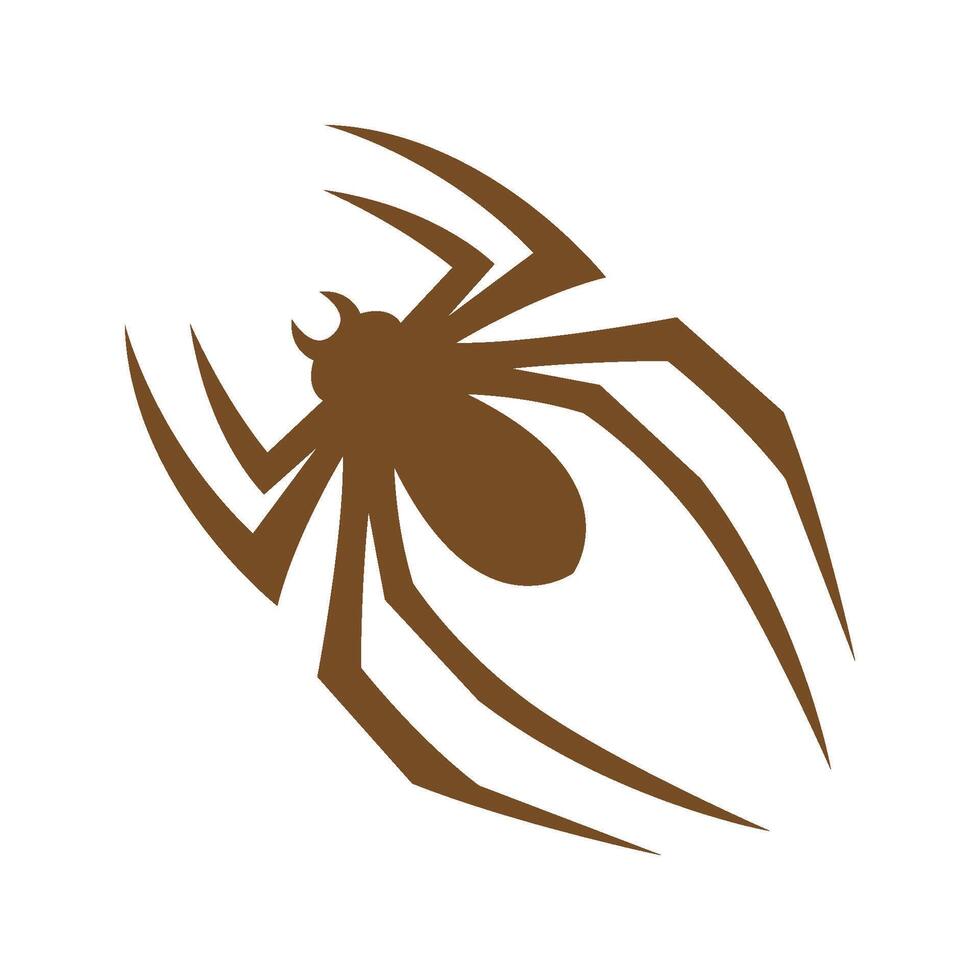 Spider logo icon design vector