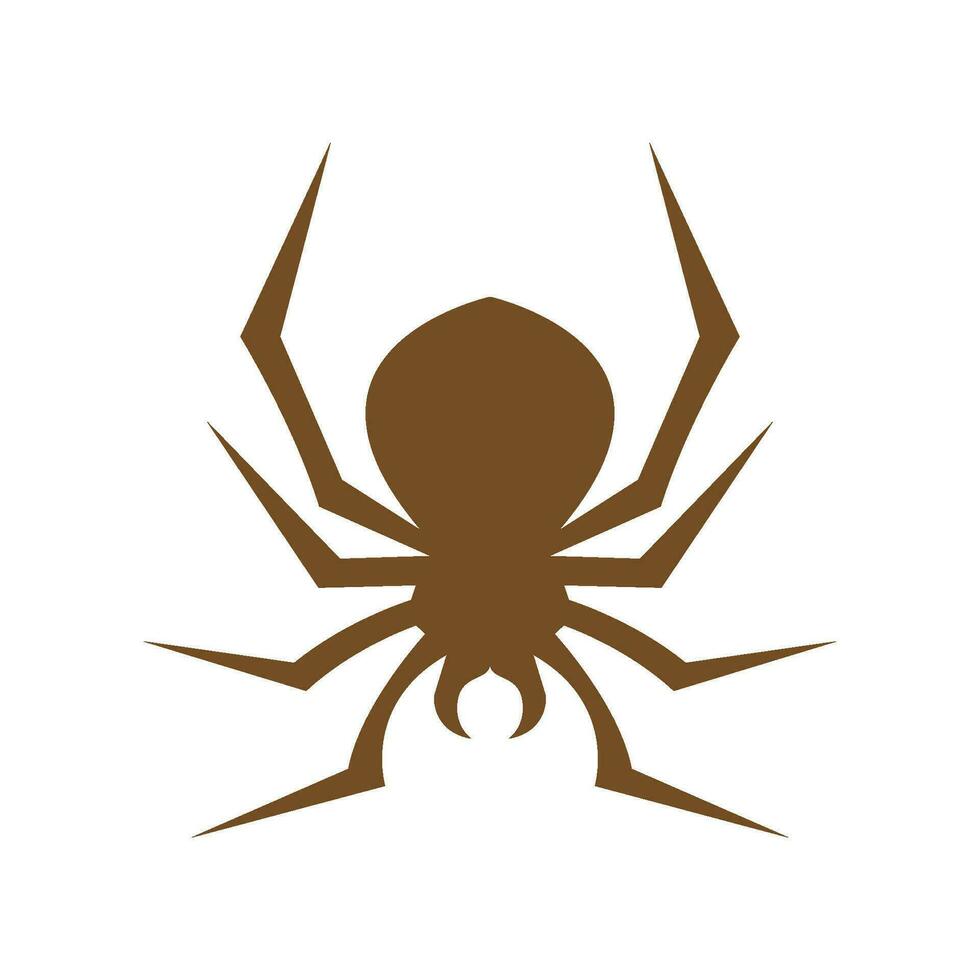 Spider logo icon design vector
