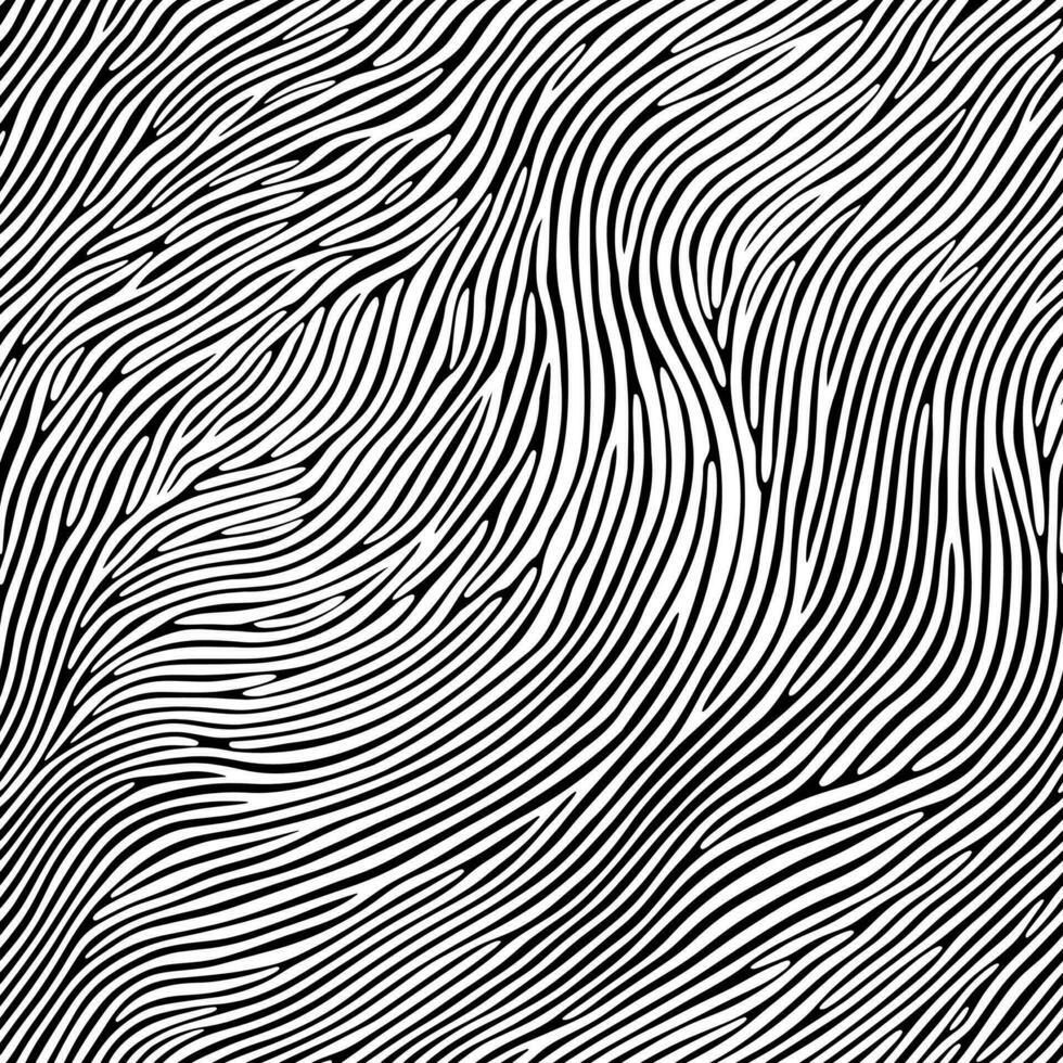 Fingerprint seamless background on square shape. vector