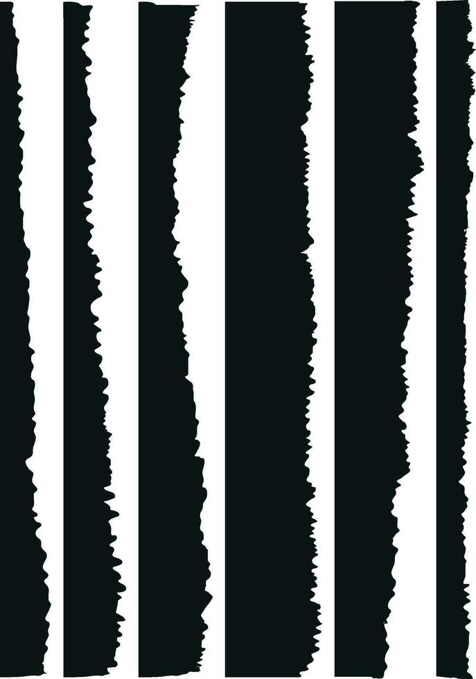 Tron paper ripped edge vector