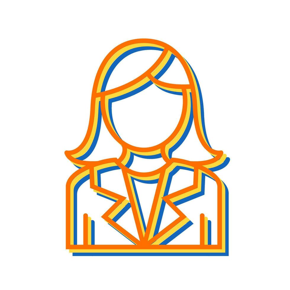 Business Women Vector Icon