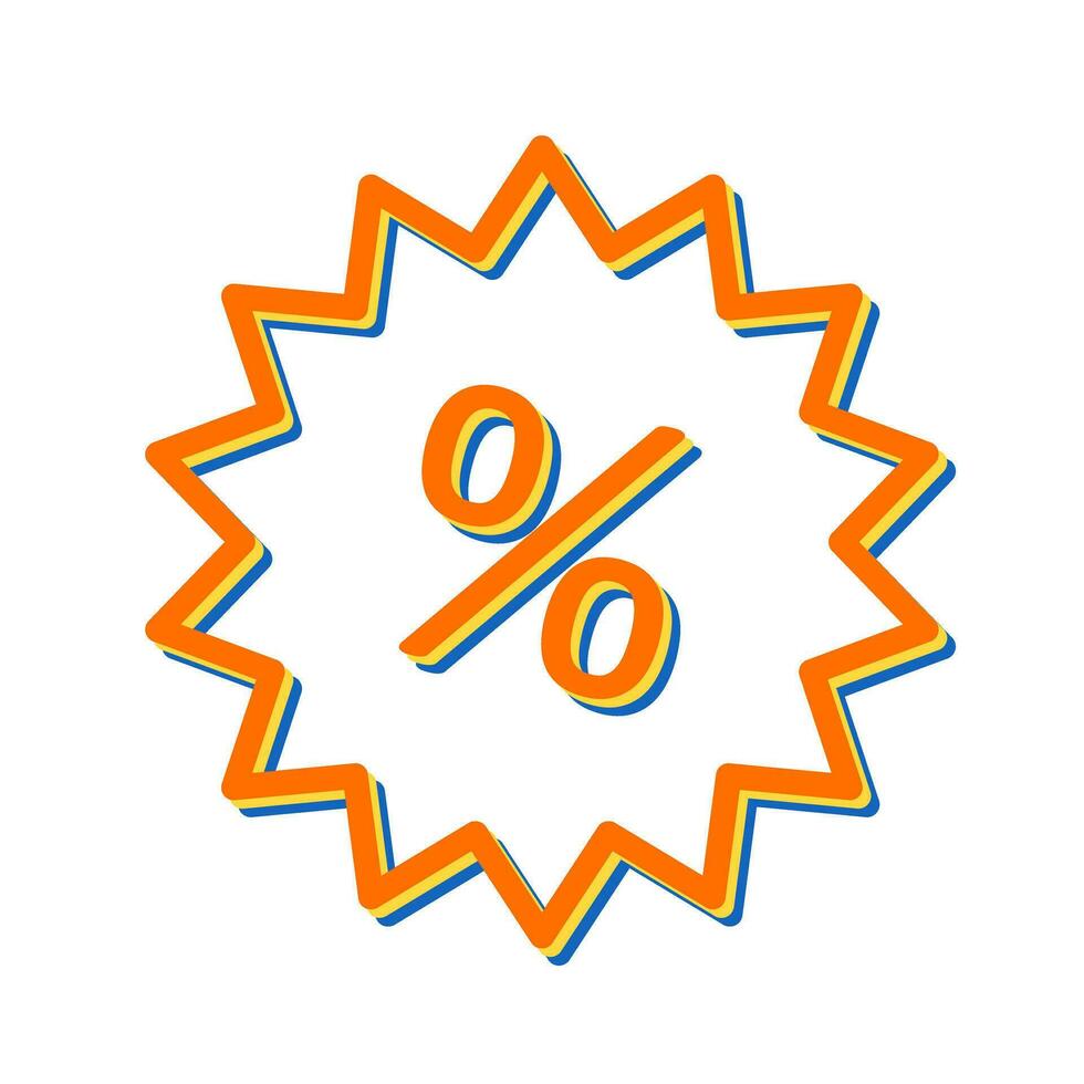 Discount Label Vector Icon