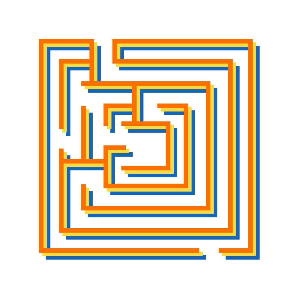 Maze Vector Icon