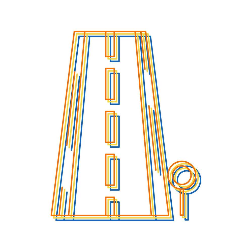 Road Vector Icon