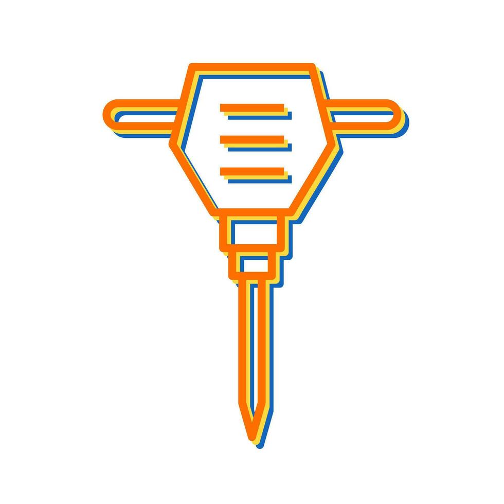 Jack Hammer Vector Icon