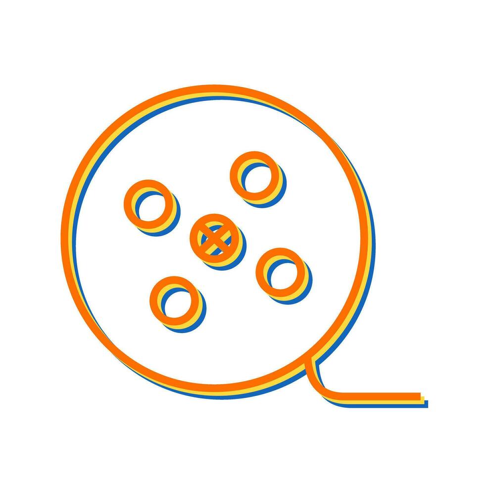 Film Reel Vector Icon