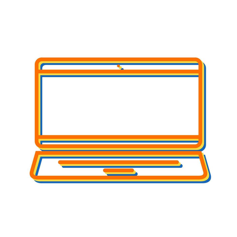 icono de vector de laptop