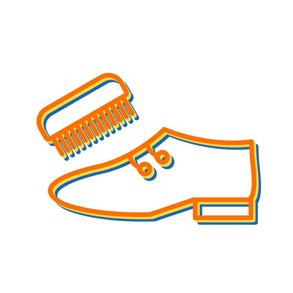 Shoe Polishing Vector Icon