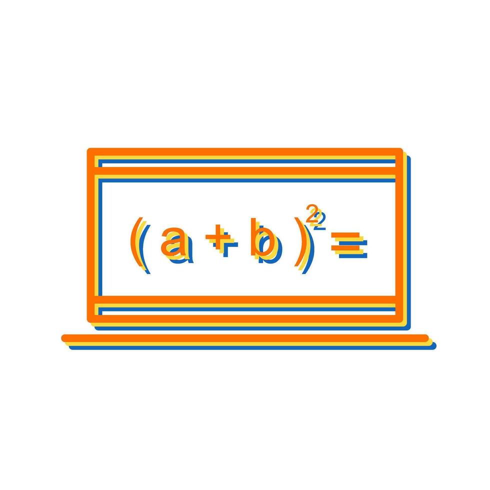 Online Formula Vector Icon