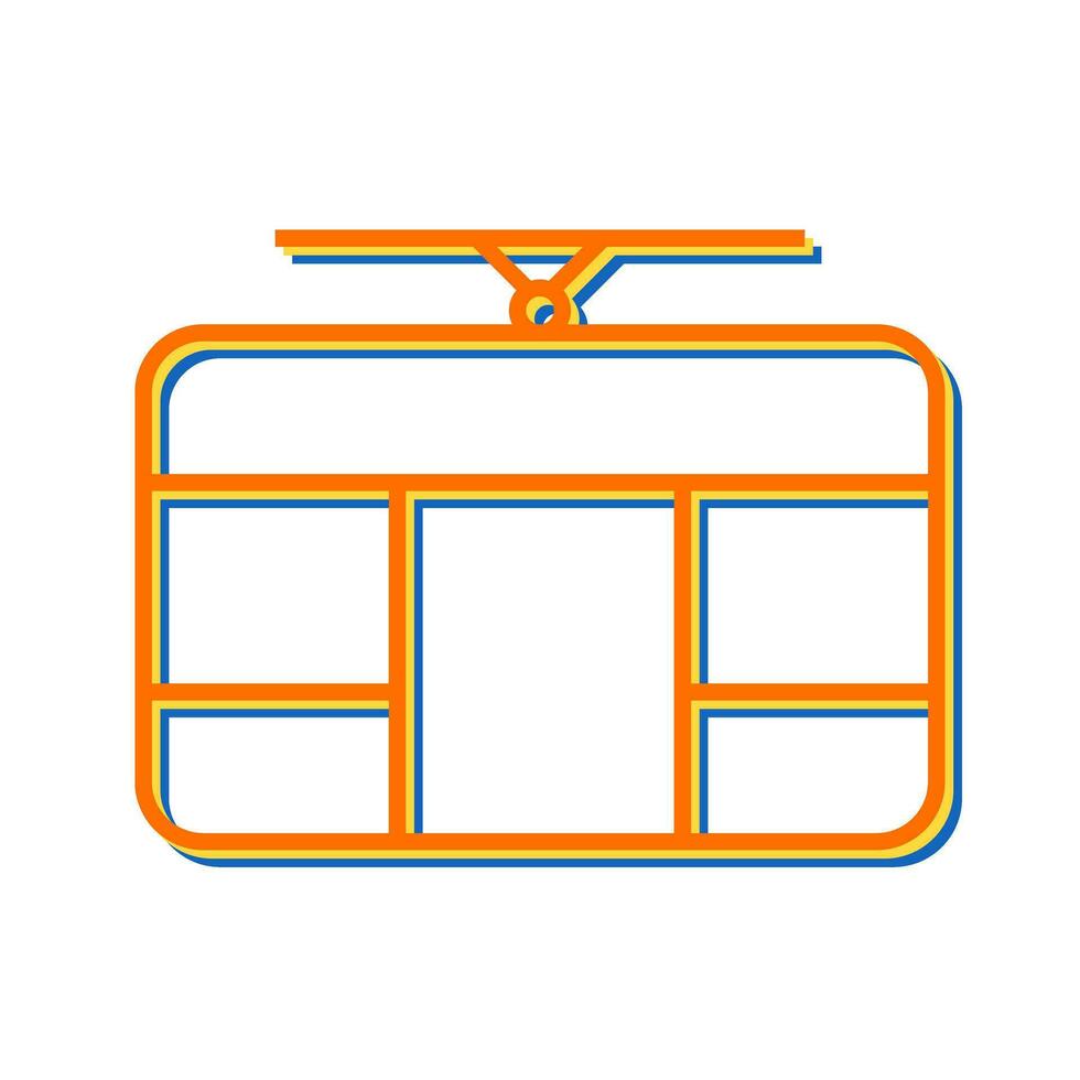 Cable Car Vector Icon