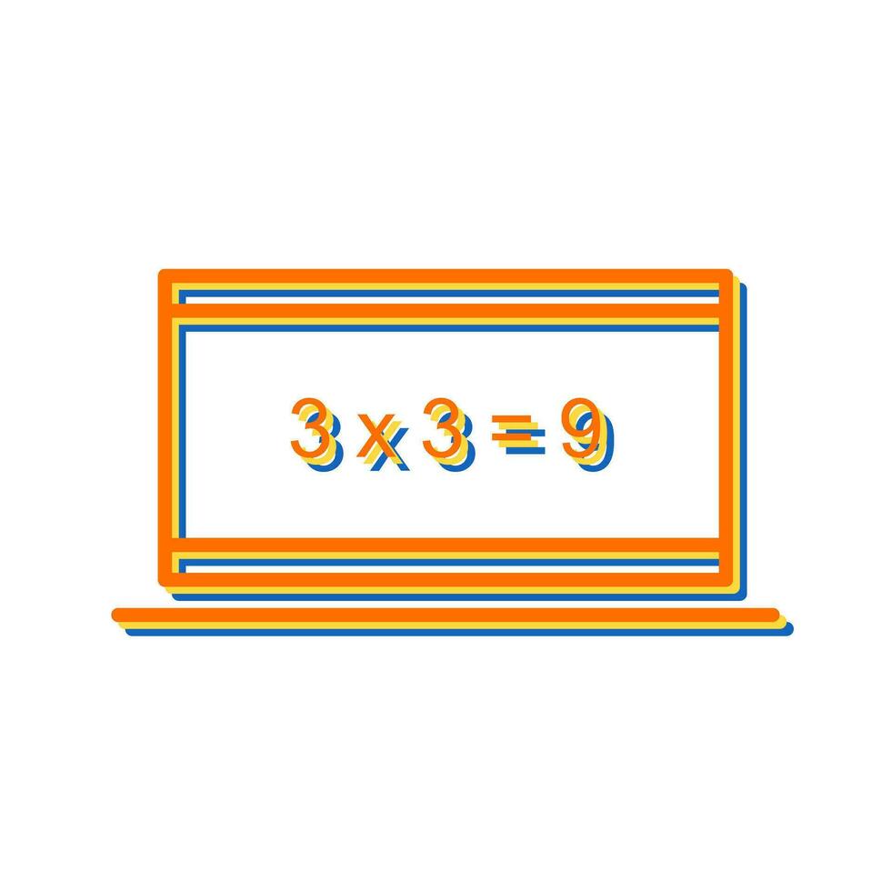 Online Calculation Vector Icon