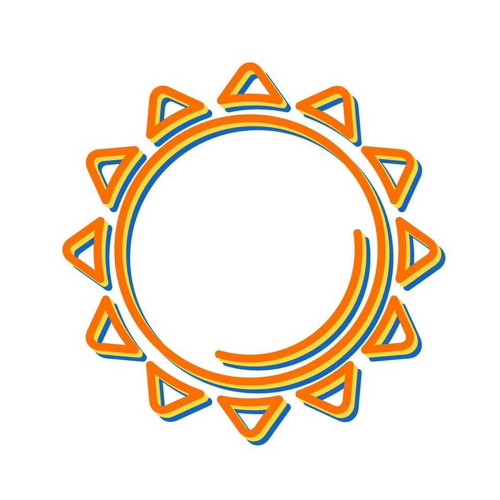 Sun Vector Icon