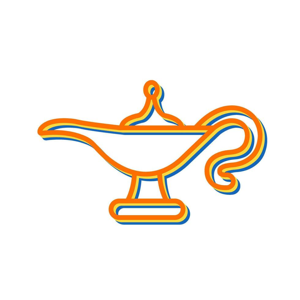 Genie Lamp Vector Icon