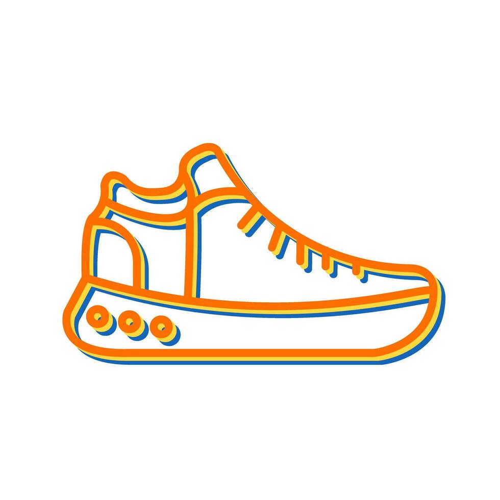 icono de vector de zapato