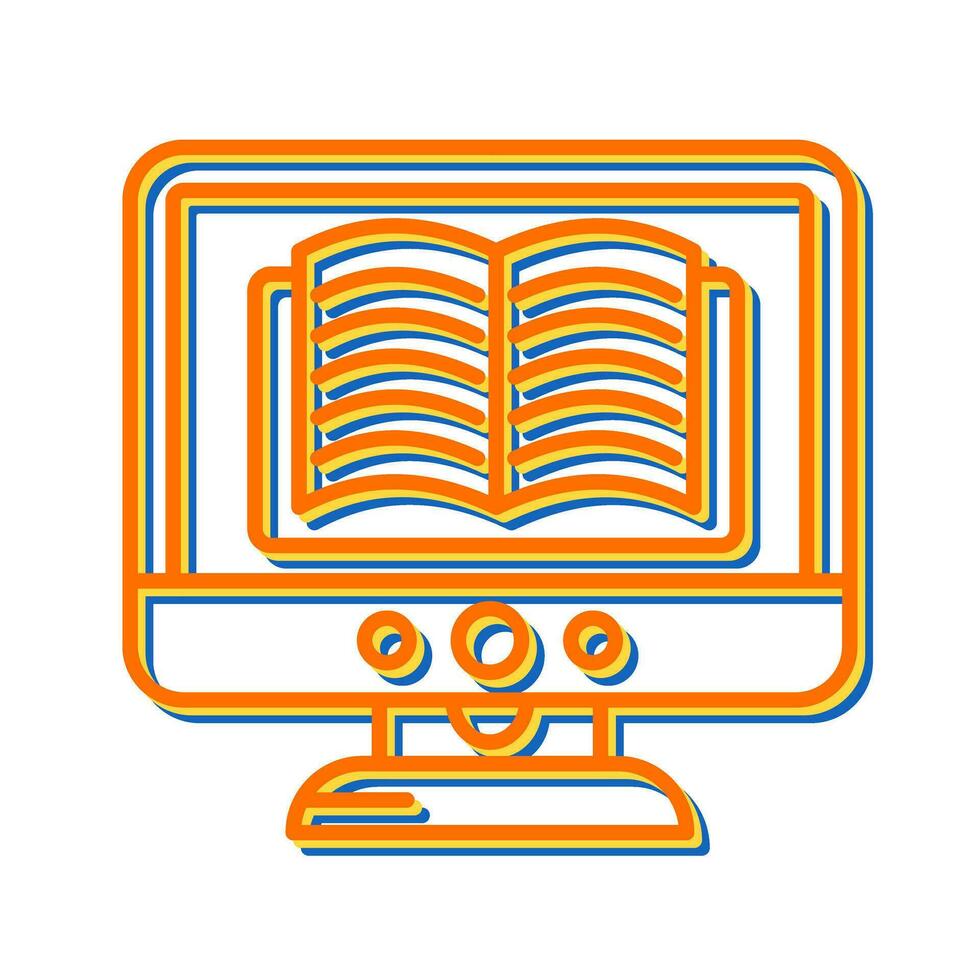 Ebook Lcd Vector Icon