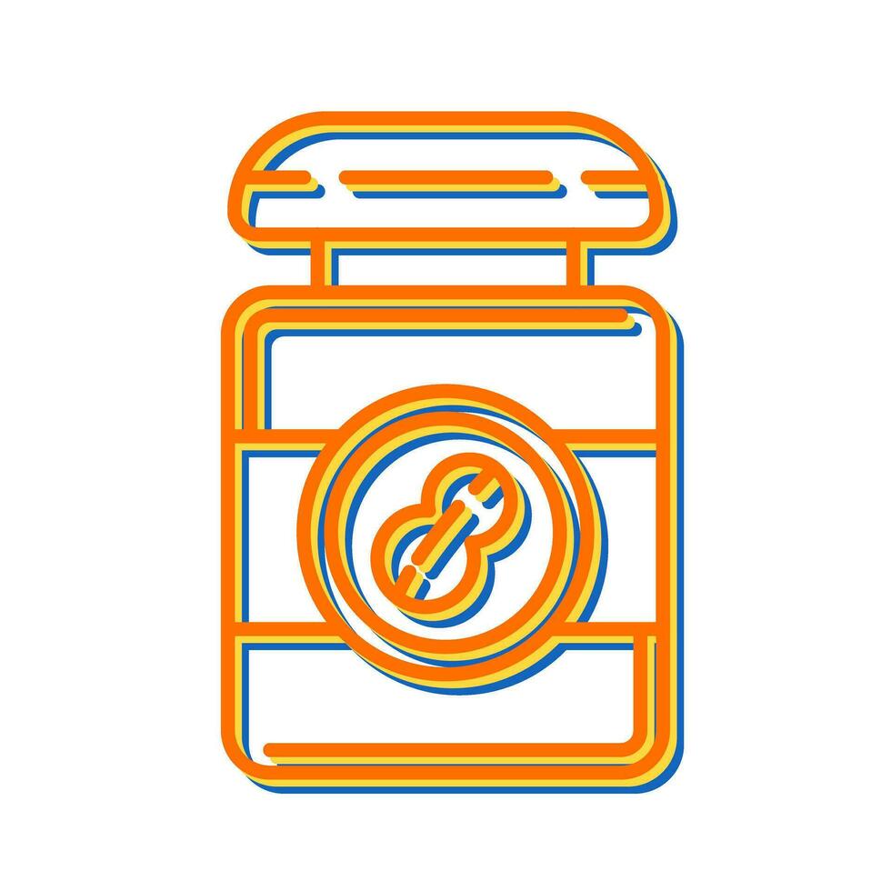 Peanut Butter Vector Icon