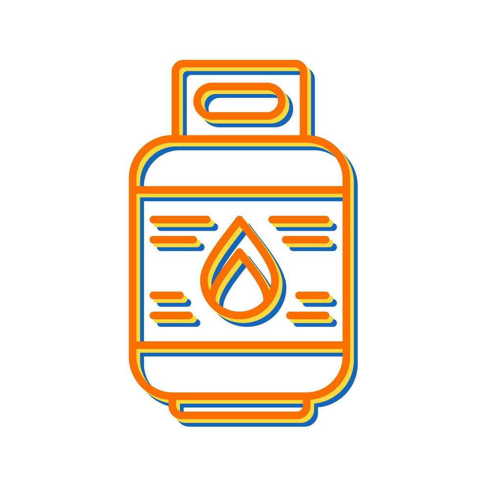 Gas Bottle Vector Icon