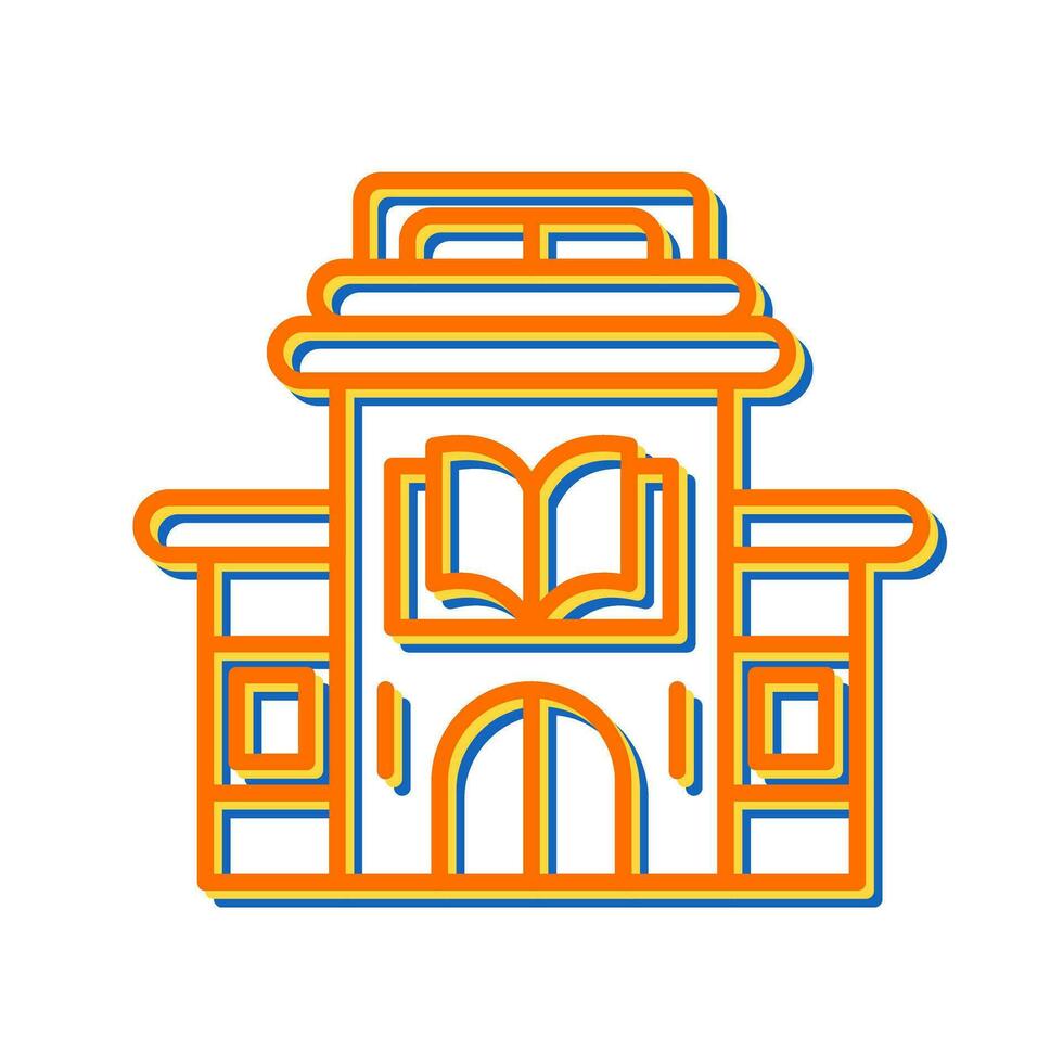 Library Vector Icon