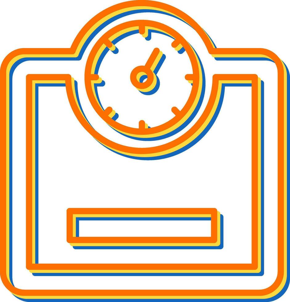 Weight Machine Vector Icon