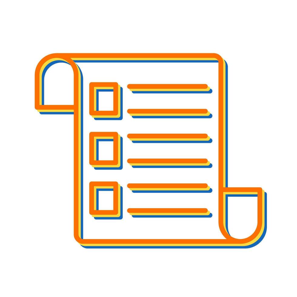 List Vector Icon