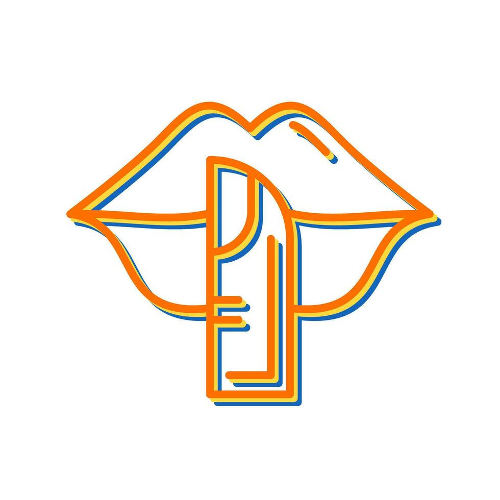 Silence Vector Icon