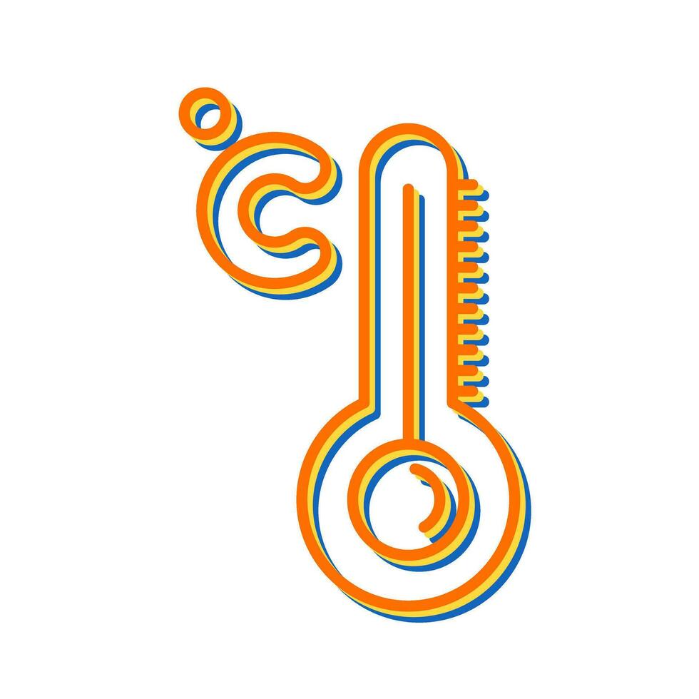 High Temperature Vector Icon
