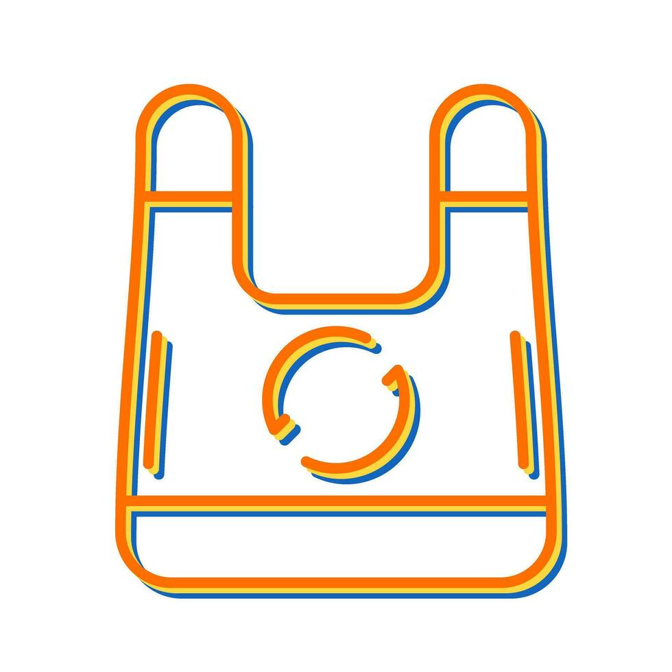 Plastic Bag Vector Icon