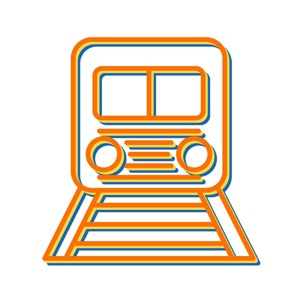 icono de vector de metro