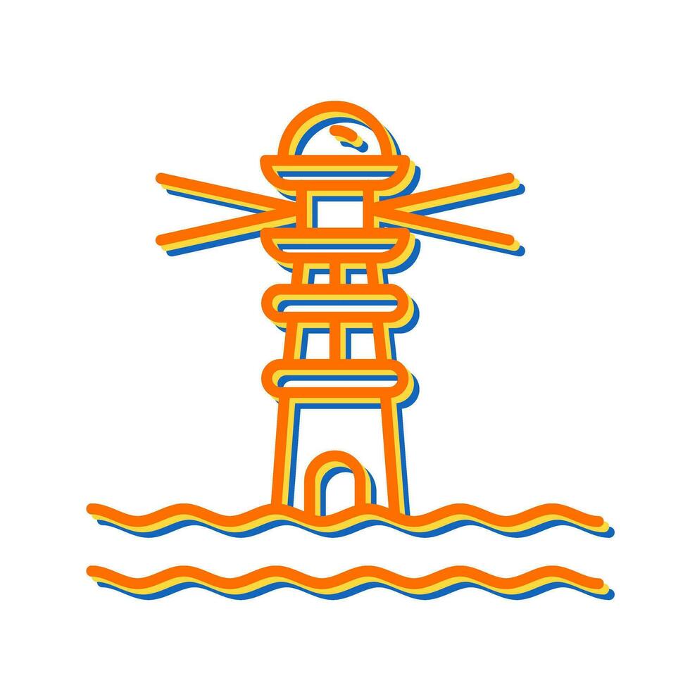Lighthouse Vector Icon