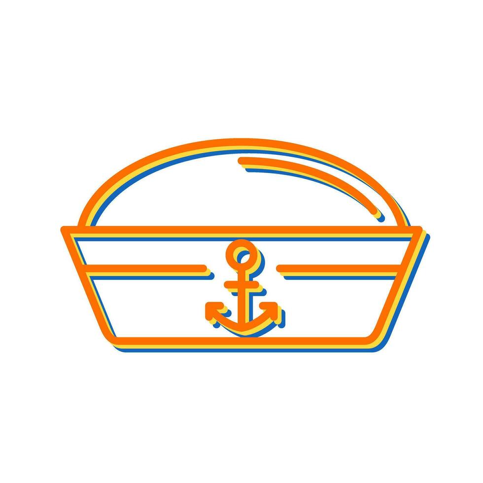 Sailor Hat Vector Icon