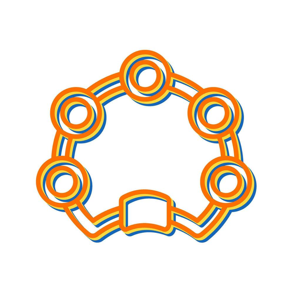 Tambourine Vector Icon