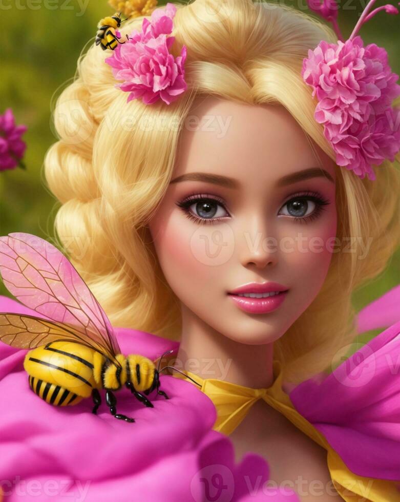Cute Barbie Bee photo