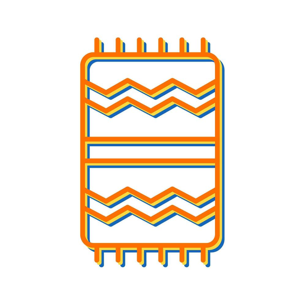 Beach Towel Vector Icon
