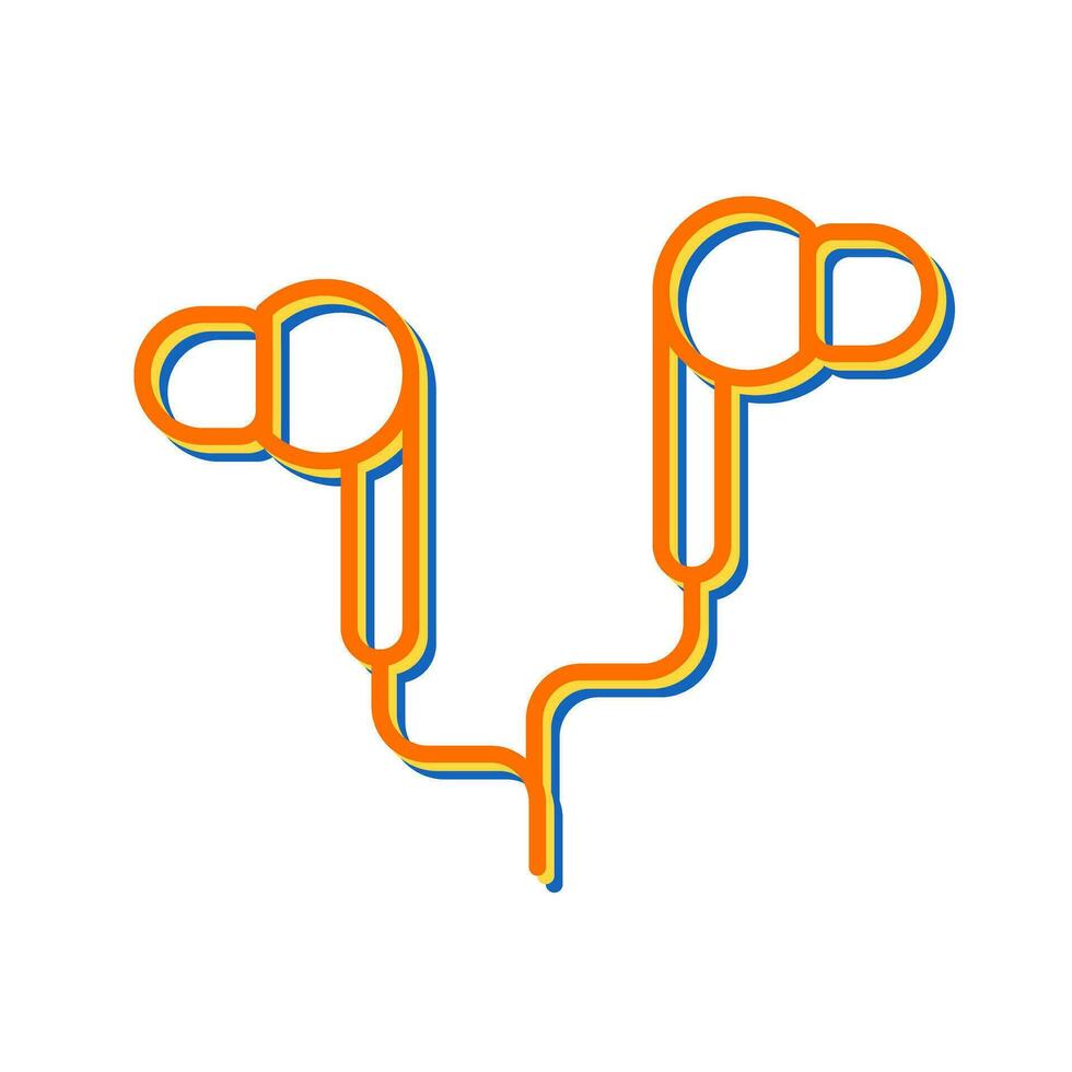 Earphone Vector Icon