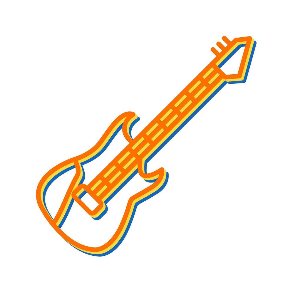 Electric Guitar Vector Icon