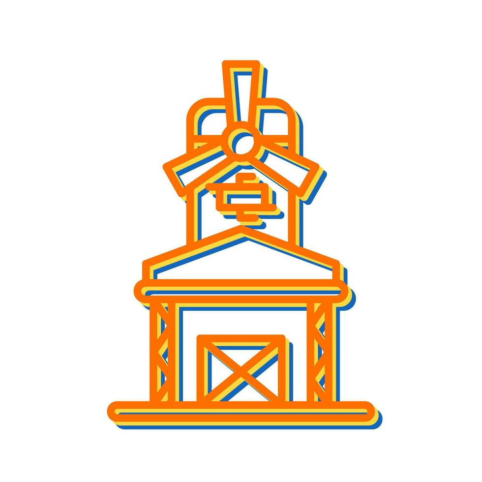 Mill Vector Icon