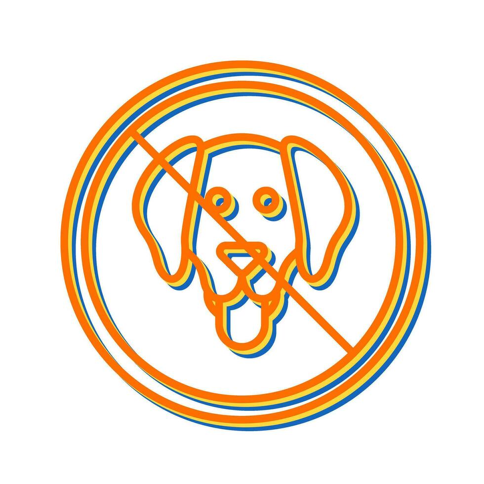 No Pets Allowed Vector Icon