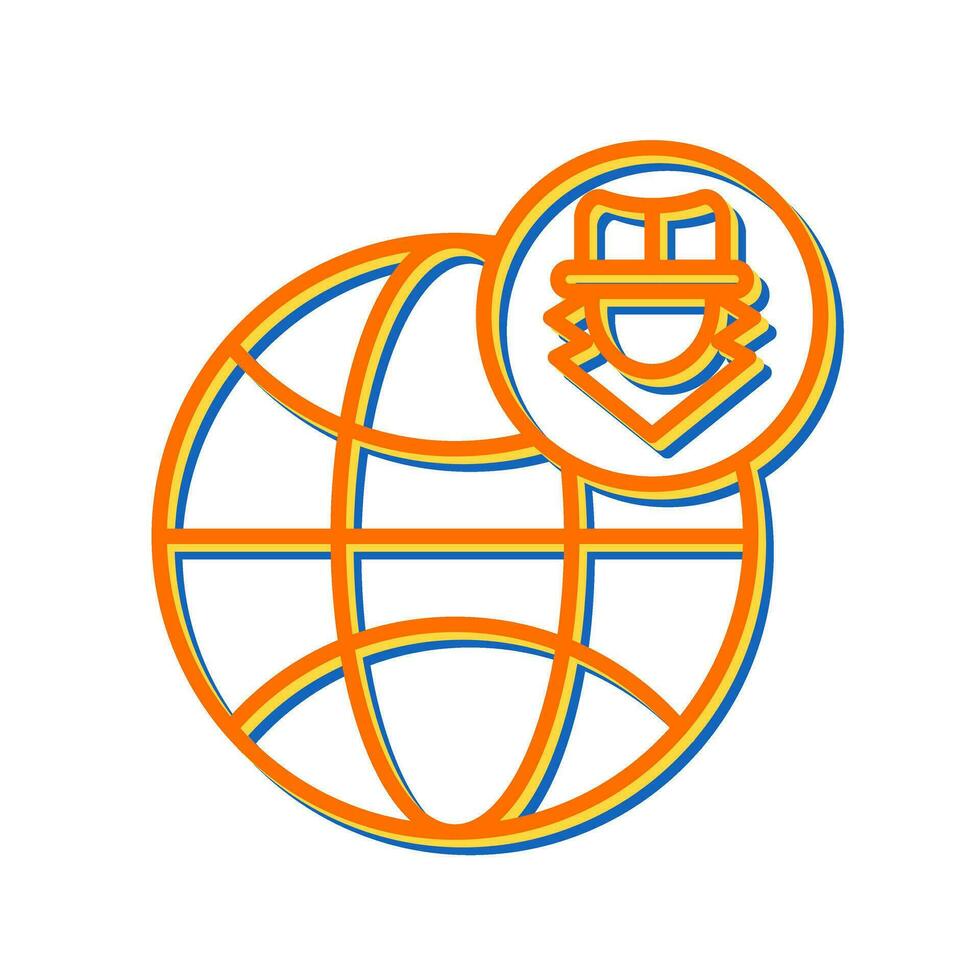 Network Hack Vector Icon