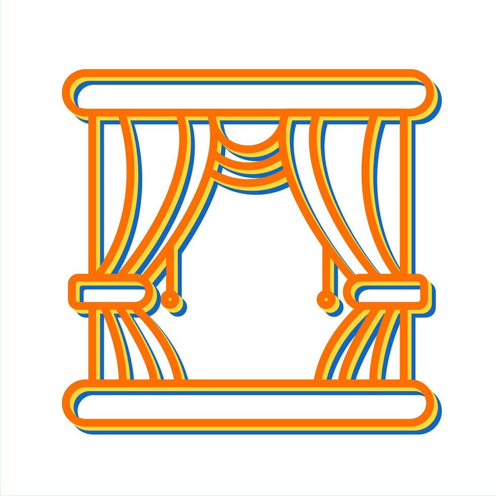 Stage Vector Icon