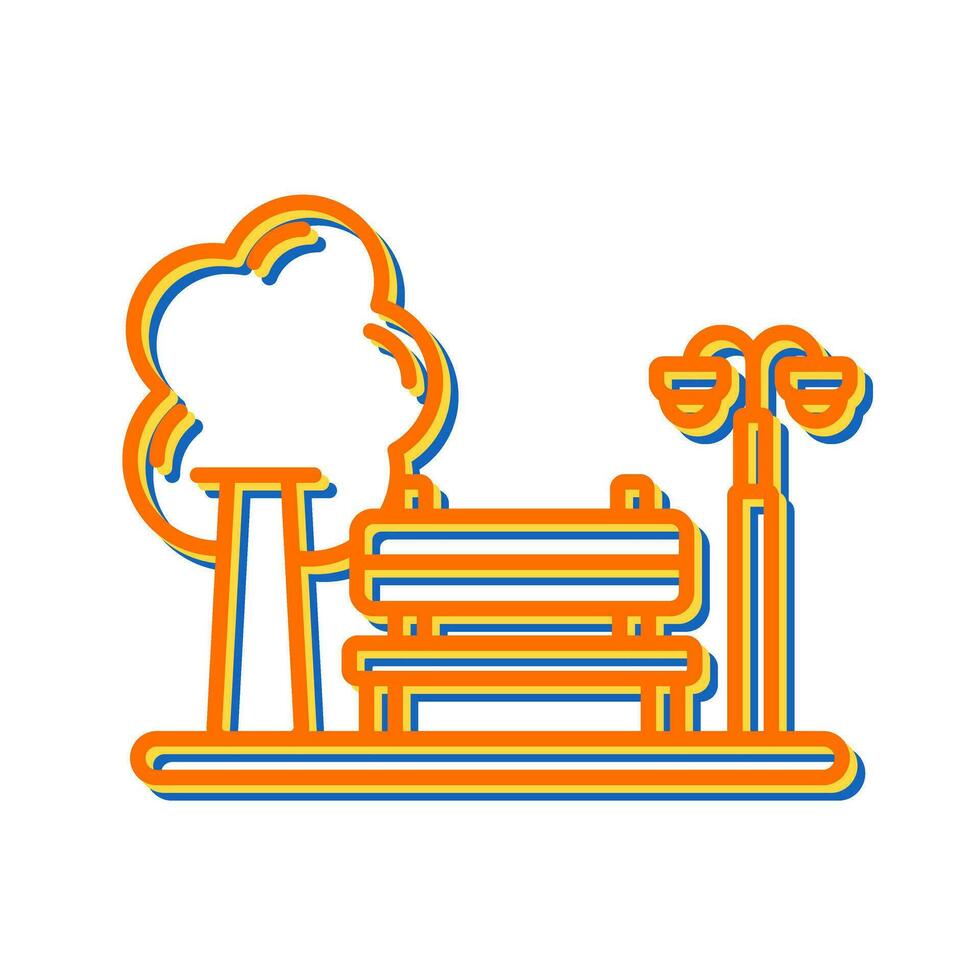 Park Vector Icon