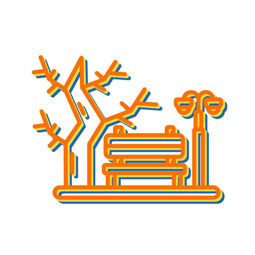 Park Vector Icon