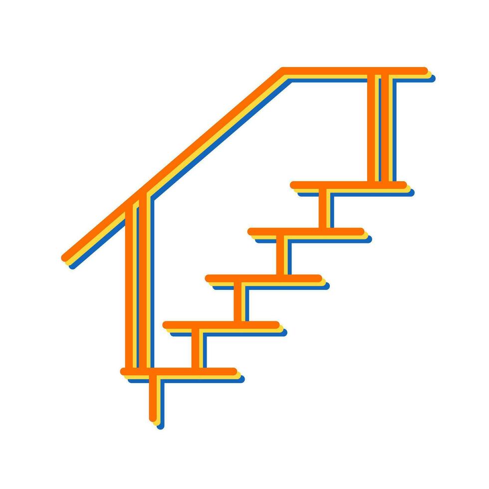 Stairs Vector Icon