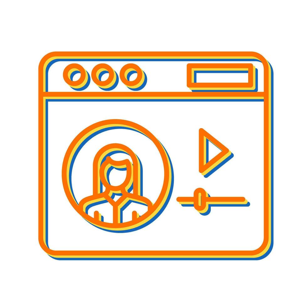 Video Tutorial Vector Icon